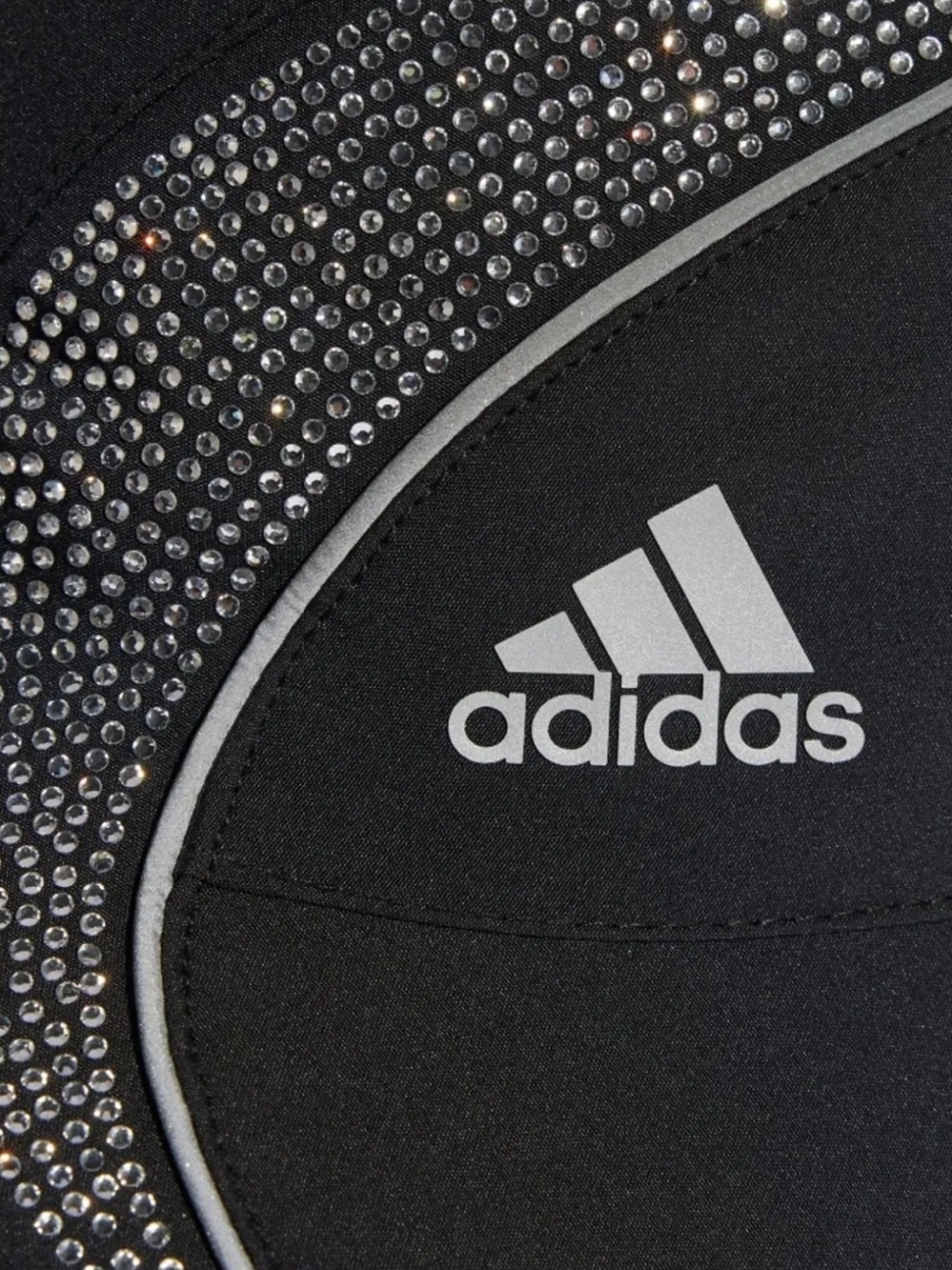 Adidas Black Rhinestone Performance Cap - Picture 4 of 6